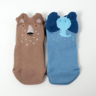 Attipas Calcetines Anatómicos Oso+Elefante