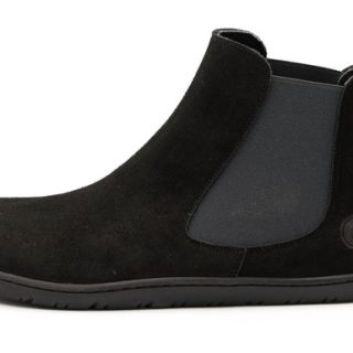 CoqueFlex Botín Cow Suede Negro