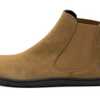 CoqueFlex Botín Cow Suede Tabaco
