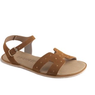 CoqueFlex Sandalia Suede Habano
