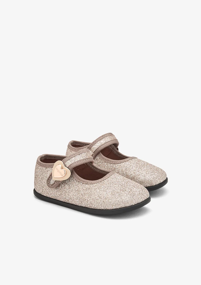 Conguitos GoFlex Mary Jane Barefoot Dorada