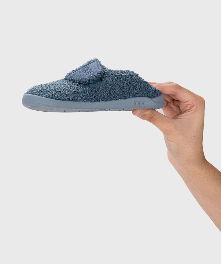 Igor Zapatillas de Casa Rizo Azul - Imagen 4