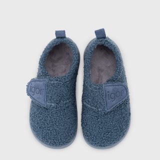 Igor Zapatillas de Casa Rizo Azul