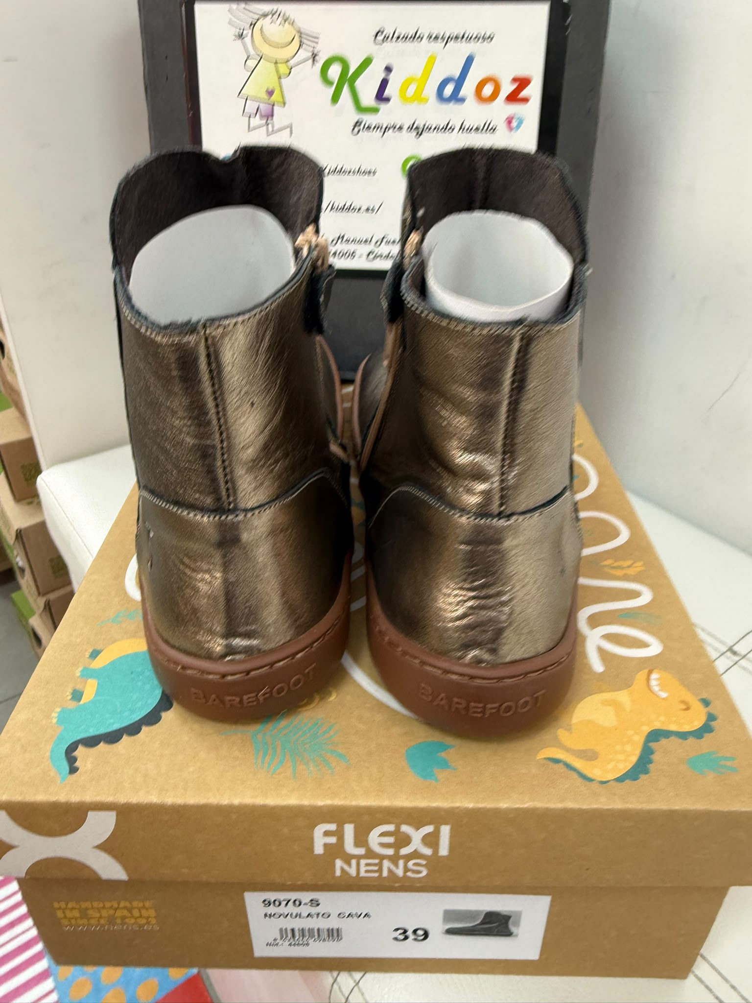 FlexiNens Botín Novulato Cava 9070-S - Imagen 3